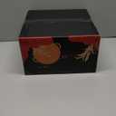 WANGYUANJI 9.5 Inch Cast Iron Wok with Glass Lid – Small Flat Bottom Stir Fry Pan with Wooden Handle, NonCoated Cookware for Gas & Open Flame