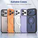 2 x Xfilm for iPhone 17 Pro / 17 Pro Max Camera Lens Protector 16-Facet, Individual Metal with 9H Hardness, Scratch-Proof Camera Screen Protector, Stylish Accessories, Case Friendly (Titanium Gray)