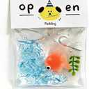 Kawaii Goldfish Squishy for Adults, Water Sensitive Fluid Squeeze Toy, PVC Sensory Stress Relief Fidget, Cute Scenecore Desk Decor