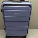 Traveler's Choice Pagosa Hardshell Expandable Luggage with Spinner Wheels, Gray, 22-Inch Carry-on