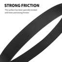 4-Pack Durable Replacement Belts for Bissell Style 7/9/10 P/N 3031120 Powerforce Helix Powerlifter Cleanview Swivel Rewind Pet Vacuum Cleaner, Replaces Parts 2031093 3031123 32074