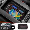 Car Center Console Organizer Tray for Toyota Highlander 2020 2021 2022 2023 2024 2025 2026 and Highlander Hybrid 2020-2026 Auto Interior Accessories Seat Middle Armrest Box Storage Accessory