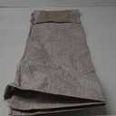 Vonabem 100% Waterproof Rectangle PVC Tablecloths, Vinyl Tablecloth with Flannel Backing, Wipeable Plastic Table Cover for Dinning, Picnic, Indoor and Outdoor(Brown,60"x102")