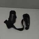 Gymreapers GripLink Lifting Straps  Heavy Duty D-Ring Weight Lifting Wrist Straps with Anti-Slip Silicone Grip Beads, Cushioned & Adjustable Support for Deadlifts, Powerlifting, Cable Machines & Gym Training (Black/White)