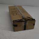 AOJEZOR Toilet Paper Holder Stand: Bathroom Storage Cabinet Beside Toilet for Small Space Bathroom with Toilet Roll Holder - White (29.9H inch)