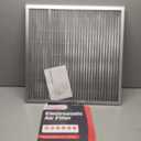 Torjim 24x24x1 Air Filter-MERV8, Washable & Reusable AC/HVAC Permanent Electrostatic Furnace Filters, Breathe Fresher, Easy Install