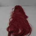 morvally 39 Inches Long Red Wig with 2 Ponytails for Women - Anime Cosplay Wigs for Womens Halloween Costume Party (Red, Adults)