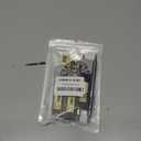 deli 0.5mm Metal Mechanical Pencil Set, 3 PCS Mechanical Pencils with 3 Tubes 2B Lead Refills and 3 Erasers, Writing & Drawing Pencil Kit for Back to School Stationery Supplies(Random Color)