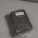 FUTEI Dark Grey Chenille Throw Pillow Covers 18x18 Inch Set of 2,Edges Double-Stitched Cushion Cases,Modern Home Decor for Couch Living Room