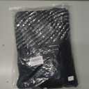 Women's Formal Evening Gowns Dress Long One Shoulder Sparkly Sequin Chiffon Split Cocktail Wedding Guest Ball Dresses (Black, XL)