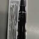 Plaque Remover for Teeth - Pet Ultrasonic Cleaner - Teeth Cleaning Kit for Tartar and Stains - Suitable for Dogs and Cats (Black)