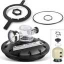 Replaces for 154856 8-1/2" Black Buttress Thread Closure Replacement Kit Fit for Triton Pool and Spa Filter R100, TR140, TR100C, TR140C, TR100C-3, TR140C-3