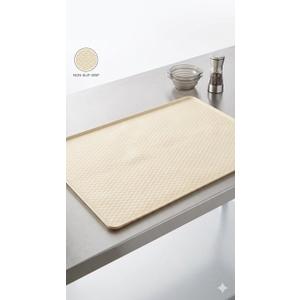 Rubber mat with sides, 51x26in