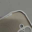 FireNova Magnetic for iPhone 17 Case, Compatible with MagSafe, [Integrated Silicone Camera Control Button] [Camera Protection] Anti-Scratch Microfiber Lining Phone Case, 6.3", White