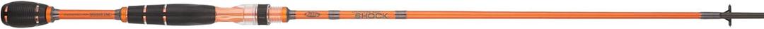 Berkley 7 Shock Spinning Rod, 1 Piece Composite Medium Heavy Power Fishing Rod for Freshwater or Saltwater Fishing, Shock Absorbing Tip