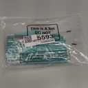 Syhood 30 Pcs 7'' Flexible Curling Rods Twist Foam Hair Rollers Soft Foam No Heat Hair Rods Rollers and 1 Steel Pintail Comb Rat Tail Comb for Women Long Short Hair(Lake Green,7 x 0.3 Inch)