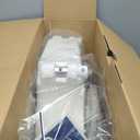 Drive Medical RTL12027RA 2-in-1 Raised Toilet Seat with Removable Padded Arms, Standard Seat