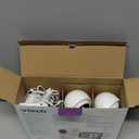 VTech RM5754HD RM5754HD Smart Wi-Fi 1080p Video Baby Monitor System with 5-in. Display, Night-Light, and Remote Access, White, Pack Of 2