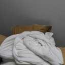 SLEEP ZONE Waterproof Mattress Pad Queen, Breathable Mattress Topper Quilted Fitted Cover Protector with Deep Pockets fits 8-21 inch, White