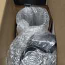 Mueller Multistick 5-in-1 Immersion Blender Handheld,12 Speed Hand Mixer-Turbo Boost,Heaviest Duty Copper Motor,Titanium reinforced Blades Hand Blender,Milk Frother Wand,Whisk,Beaker,Chopper,Grey (Gray)