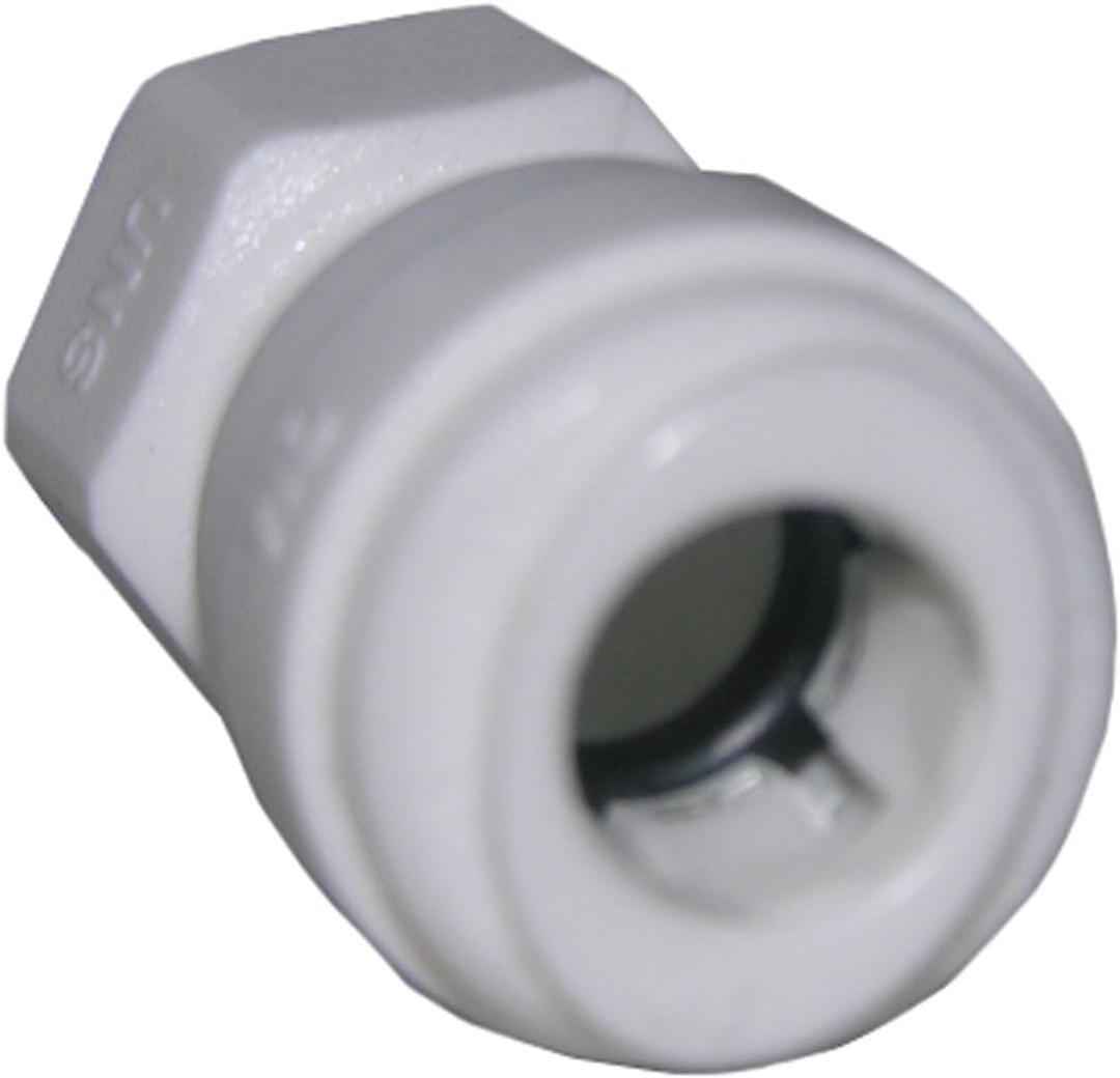 LASCO 19-6183 Push-in Fitting with 3/8-Inch OD Tube and 1/4-Inch Compression Female Thread, Plastic