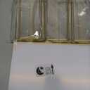 Acrylic Sign Holder 5x7 Gold Display Stand, Clear and Stable Table Plastic Paper Holder, Acrylic Frames for Home Office Shop Photo Frames Exhibition (6pcs)