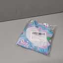 Girls Swimsuit Size 4-5t Blue Purple Scrawl Bathing Suit One Piece Swimwear with UPF 50+ Sun Protection