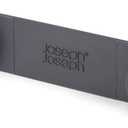 Joseph Joseph Cupboard Store - Set of 4 Pot and Pan Lid Holders Self Adhesive Wall Mount Storage Organizer, Suitable for Lids Up to 9 in , 3M VHB Tape Included, Gray
