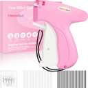 Stitch Gun for Clothes Sewing, Handheld stitchy Quick Clothing Fixer, Sticky Gun for Clothes Quick Stitch Sewing Gun kit Includes 6 Needles and 2000 Fasteners (Pink)