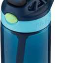 Contigo Kids Water Bottle with designed AUTOSPOUT Straw, 14 oz., Blueberry Ocean