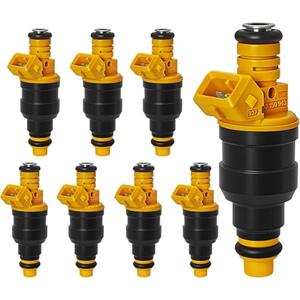 YLATG Fuel injectors for Ford E-150/ E-250/ E-350/ F-150/ F-250/ Bronco/Excursion/Excursion/Crown Victoria/Mustang,For Lincoln Navigator/Town Car 1991-1994, 0280150943, 8 Pieces