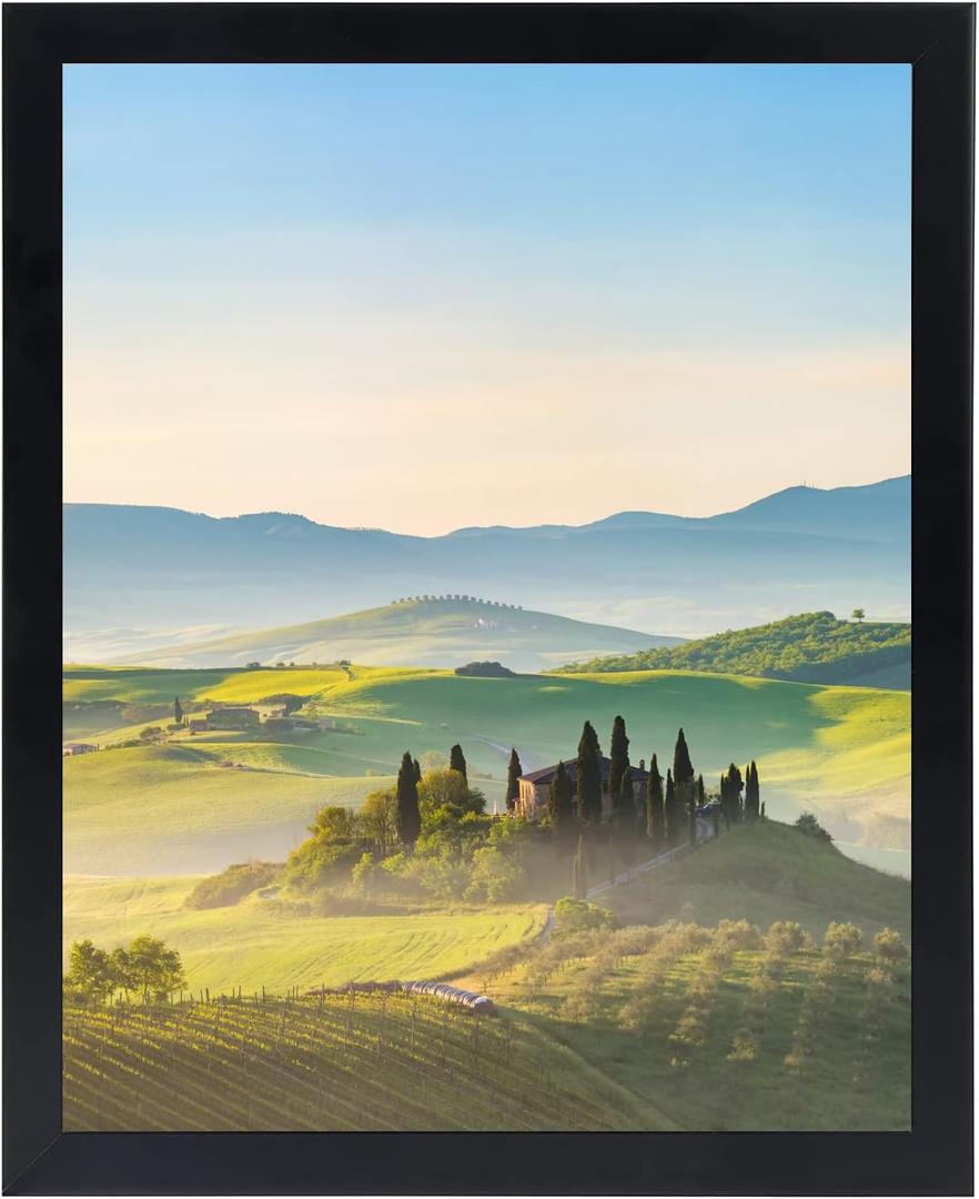 HUKONHEP 15x22 Black Picture Frames, Photos Frame with Plexiglass, Wall Gallery Photo Frames, Horizontal and Vertical for Wall Mounting, Home Office Decoration HUKONHEP 15x22 Black Picture Frames, Photos Frame with Plexiglass, Wall Gallery Photo Frames, Horizontal and Vertical for Wall Mounting, Home Office Decoration