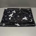 Satin Pillowcase for Hair and Skin,Abstract Moon Sun Silk Pillowcase with Hidden Zipper Soft Breathable Smooth Cooling Pillow Cover 1 Pack Queen Size for Bedroom Sofa 20x30