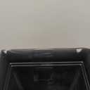 The HC Companies 12 Inch Eclipse Square Planter Pots with Drainage Holes & Attached Saucer, Lightweight UV-Resistant Plastic Indoor Outdoor Planters, 2-Pack Flower Pots for Garden & Home Decor, Black