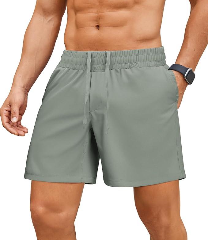 PINSPARK Running Shorts for Women Quick Dry High Waisted Athletic Short 2 in 1 Workout Gym Shorts with Zipper Pockets, Size XXL