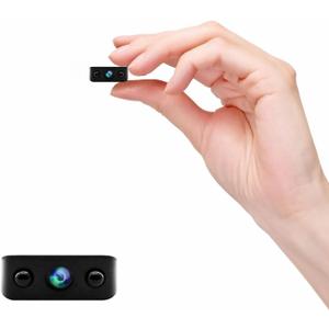 Mini Security Indoor HD Camera 2026 Only 0.5 Inch Small Home WiFi 1080P Micro Nanny Cam with Wide Angle,Cloud & SD Storage,Night Vision,Can No Need WiFi Cams Indoor Tiny Cameras for House Outdoor