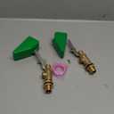 2Pcs Brass Float Valve 1/2 Inch Livestock Water Tank Float Valve with Adjustable Arm for Water Trough Water Float Valve for Automatic Waterer,Aquariums,Ponds,Aquaculture, Hydroponics