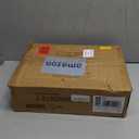 IBUYKE U-Shaped Linen Vanity Stool, Square Makeup Chair with X-Leg, Ottoman Seat Footrest Stool, Multi-Use as Small Side Table, for Bedroom, Living Room, Linen WBD018Y