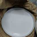  Dinnerware Sets for 4, 12 Pieces Ceramic Plates and Bowls Set