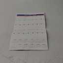 2026 Wall Calendar - January 2026 - December 2026, 12 Monthly Hanging Calendar, 2026 Planner, Size 11" x 17", Spiral Binding, Holidays, Julian Dates, Large Blocks, Twin-Wire Binding, Hanging Hook (Blue and White)