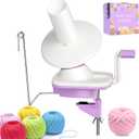 Yarn Winder,Yarn Ball Winder,Hand Operated Yarn Ball Winder,Yarn Cake Winder,Manual Wool Yarn Cone Ball Winder with 50g Wool Yarn
