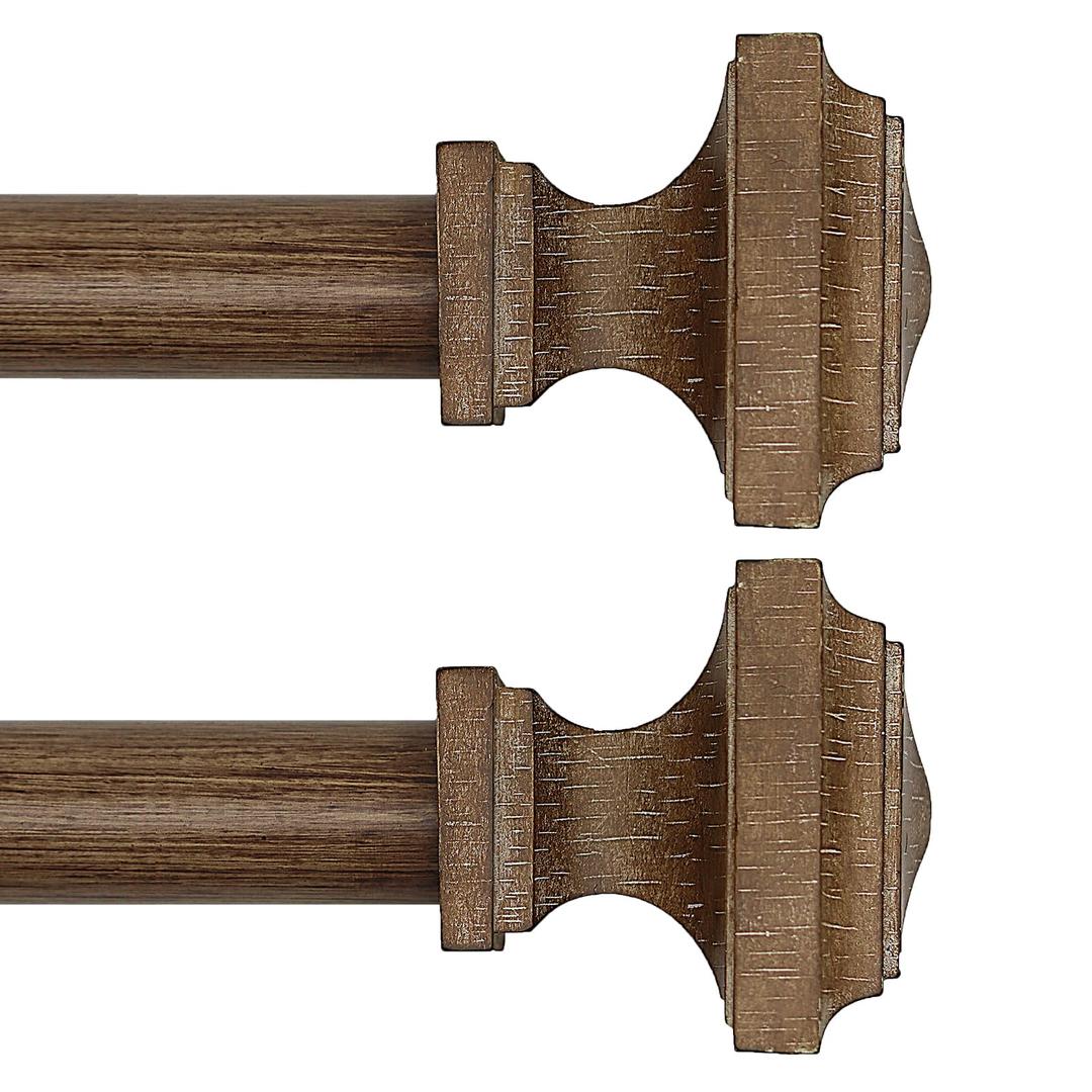 Wood Curtain Rod 32x45 Inc