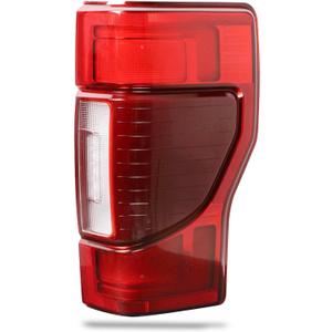 LED Tail Light W/Blind Spot Compatible With 2020 2021 2022 Ford F250 F350 Super Duty Right Passenger Side Rear Taillight Replace LC3Z13404E