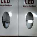 Baquler 6 Pcs Valentine's Day Candle Lanterns Sublimation Candle Lantern Mini Blank LED Hanging Lantern for Valentines Gifts Home Indoor Outdoor Decor Craft(Black)