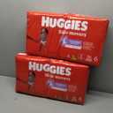 Huggies Size 6 Diapers, Little Movers Baby Diapers, Size 6 (35+ lbs), 108 Count (2 Packs of 54)