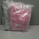 Simple Houseware 24 Pockets Large Clear Pockets Over The Door Hanging Shoe Organizer, Pink (56" x 22.5")