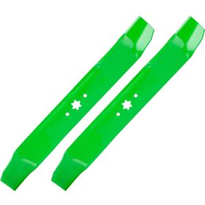 Youxmoto Mower Blade Fit for Cub Cadet 942-04126, RZT42 LT1040 LT1042, 42 inch Deck Heavy Duty 2 Pack Green