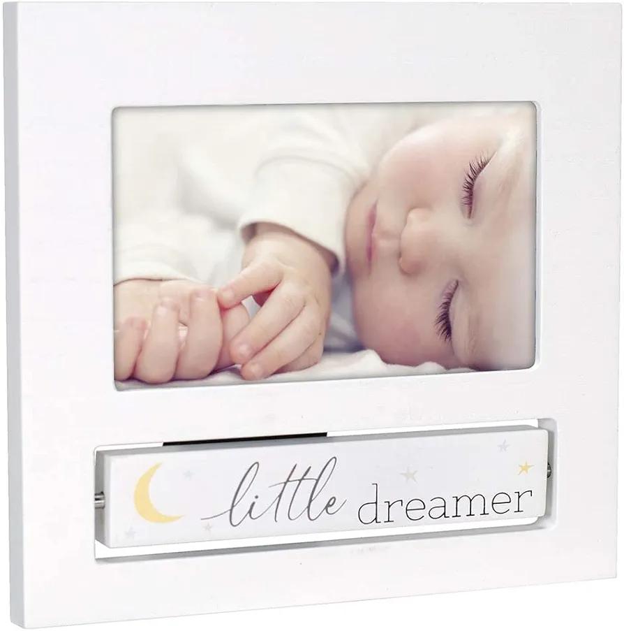 Malden International Designs 4x6 Baby FlipIt Expressions White Picture Frame 2 Pack