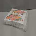 100 Floral Guest Napkins 3 Ply Bathroom Napkins Guest Disposable, Blossom Flowers Dinner Napkins, Decorative Hand Towels for Bathroom Holiday Wedding Baby Shower Birthday Party