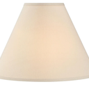 Aspen Creative 32269 Transitional Hardback Empire Shape Spider Construction Lamp Shade in Beige, 18" wide (7" x 18" x 12")